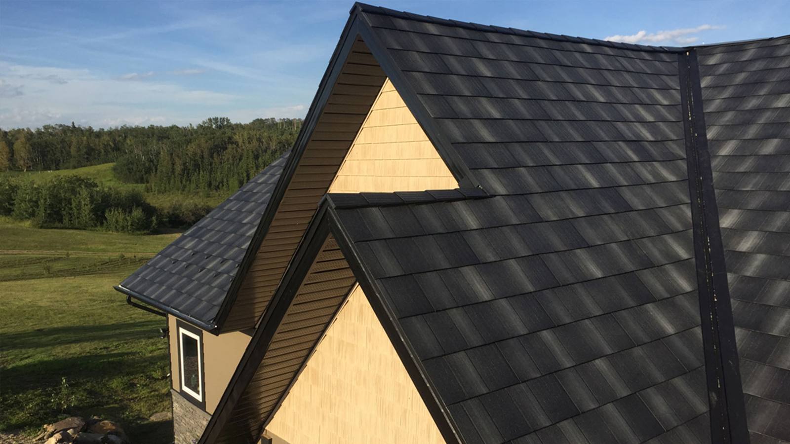 Metal shingle install